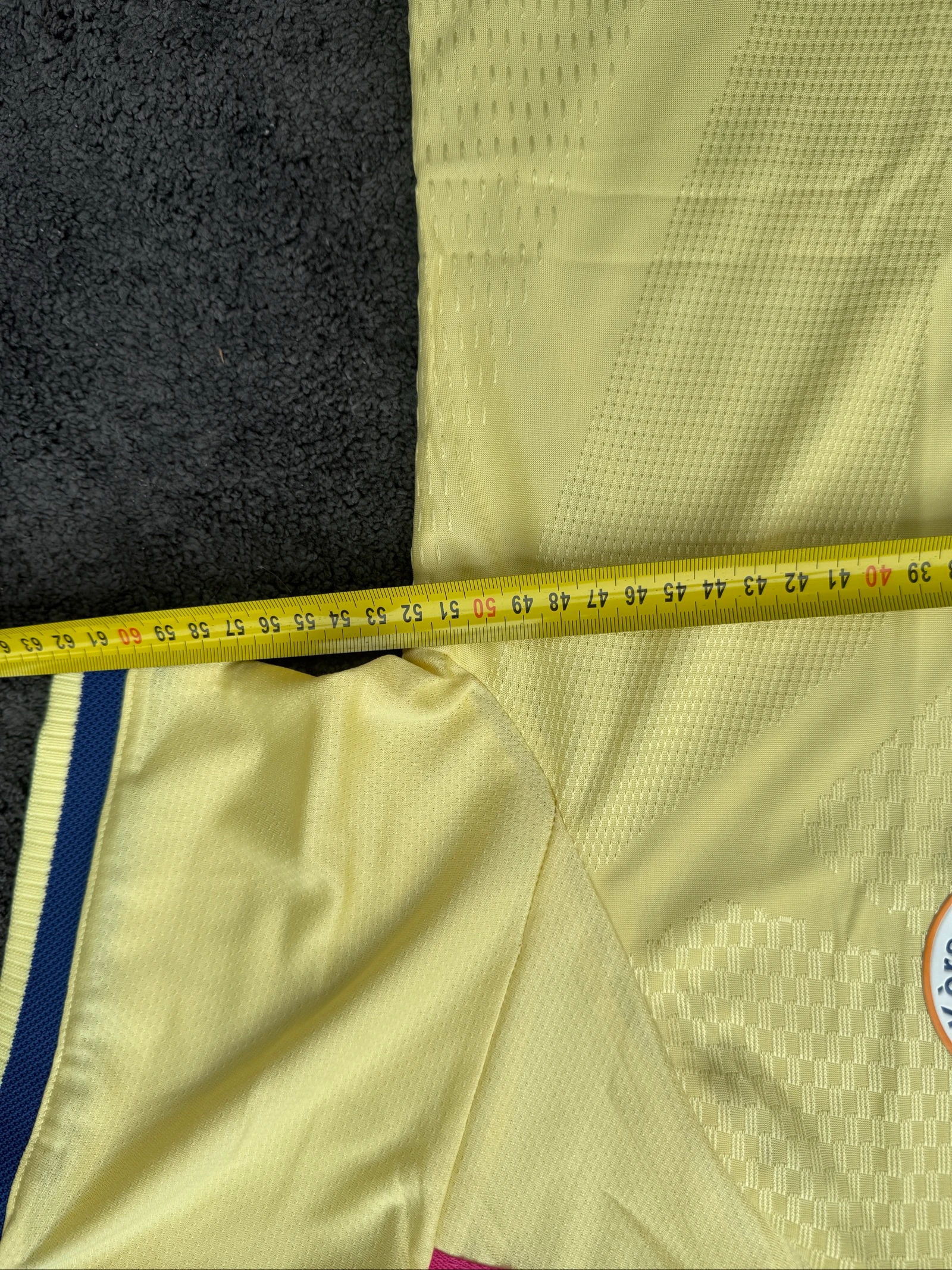 Adidas Curaçao Copa del Mundo 2026 camiseta de fútbol amarilla talla XL – nueva – photo 6